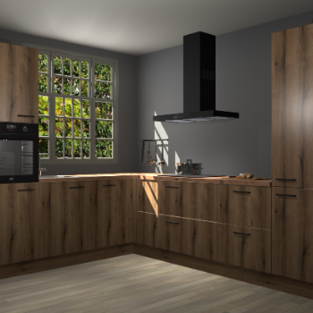 Goud Eiken keuken Radom 54022