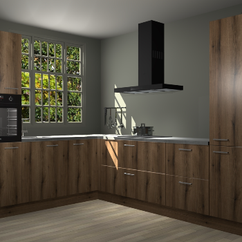 Goud Eiken keuken Radom 54211