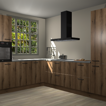 Goud Eiken keuken Radom 54221