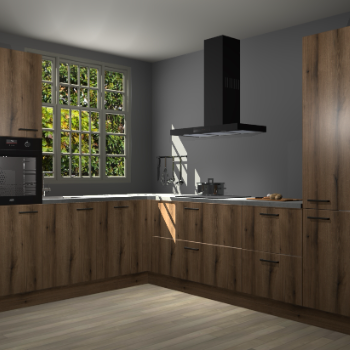 Goud Eiken keuken Radom 54226