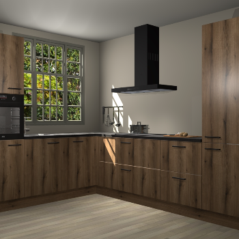 Goud Eiken keuken Radom 54222