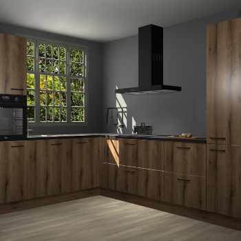 Goud Eiken keuken Radom 54227