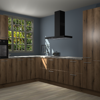 Goud Eiken keuken Radom 54208