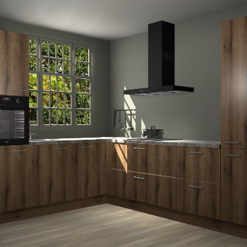 Goud Eiken keuken Radom 54213