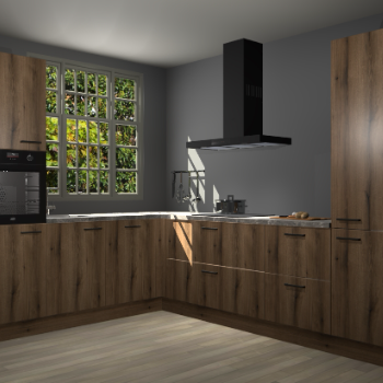 Goud Eiken keuken Radom 54228