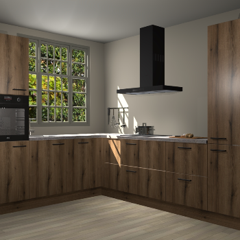 Goud Eiken keuken Radom 54224