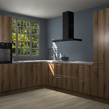 Goud Eiken keuken Radom 54209