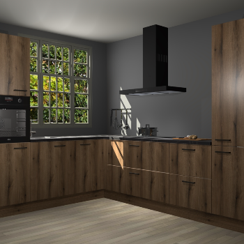 Goud Eiken keuken Radom 54231