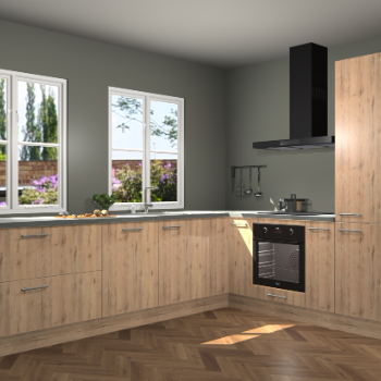 Madera Natuur keuken Konin 64437