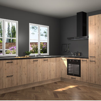 Madera Natuur keuken Konin 64446