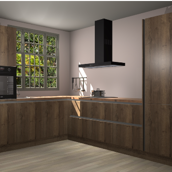 Chocolade eiken greeploze keuken Radom 54159