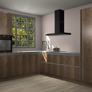 Chocolade eiken greeploze keuken Radom 54259