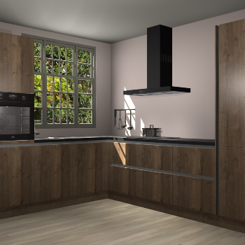 Chocolade eiken greeploze keuken Radom 54260