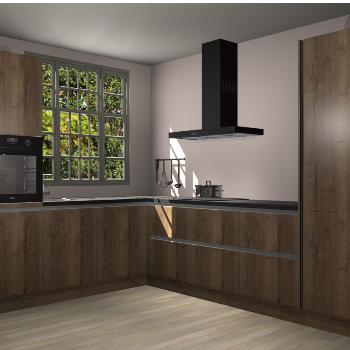 Chocolade eiken greeploze keuken Radom 54263