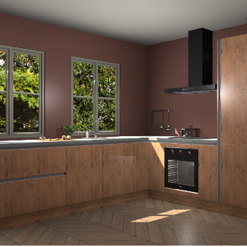 Astoria Eiken greeploze  keuken Konin 64598