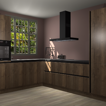 Chocolade eiken greeploze keuken Radom 54278