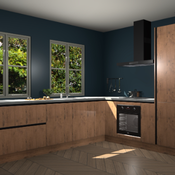 Astoria Eiken greeploze  keuken Konin 64601