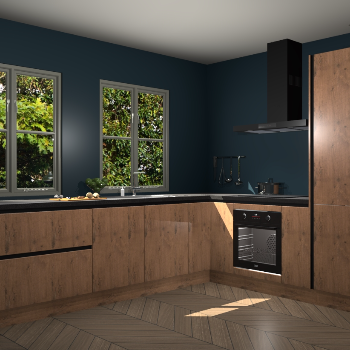 Astoria Eiken greeploze  keuken Konin 64607