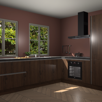 Noten greeploze keuken Konin 64851