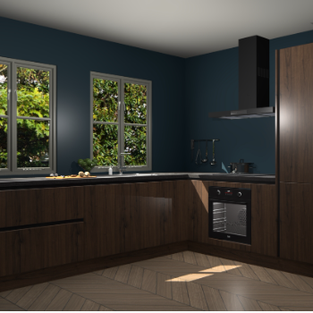 Noten greeploze  keuken Konin 64854