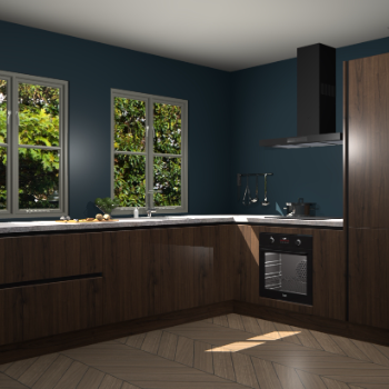 Noten greeploze  keuken Konin 64866