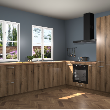 Goud Eiken keuken Konin 65300