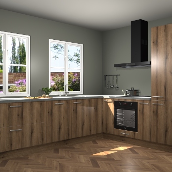 Goud Eiken keuken Konin 65371