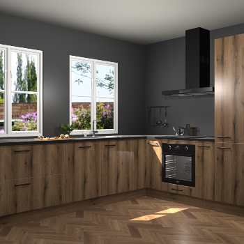 Goud Eiken keuken Konin 65380