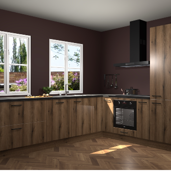 Goud Eiken keuken Konin 65381