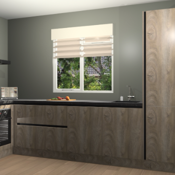 Cantaro Eiken greeploze keuken Luzern 58369