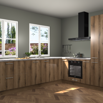 Goud Eiken keuken Konin 65389