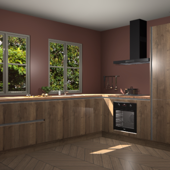 Chocolade Eiken greeploze keuken Konin 65482