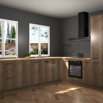 Chocolade Eiken keuken Konin 65483