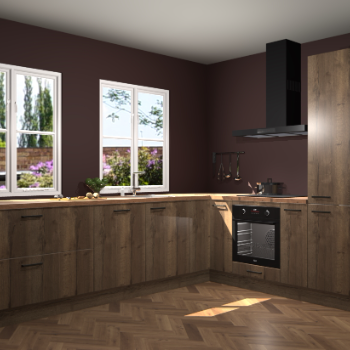 Chocolade Eiken keuken Konin 65484