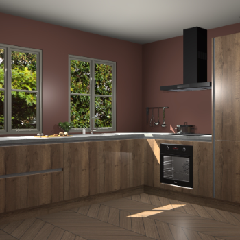 Chocolade Eiken greeploze keuken Konin 65565