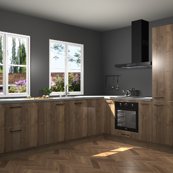 Chocolade Eiken keuken Konin 65566