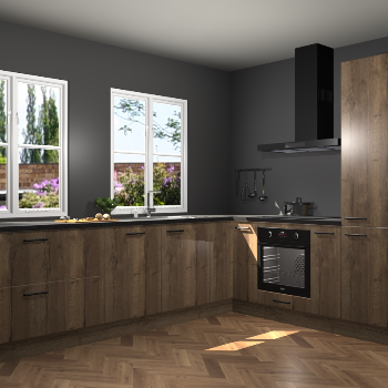 Chocolade Eiken keuken Konin 65572