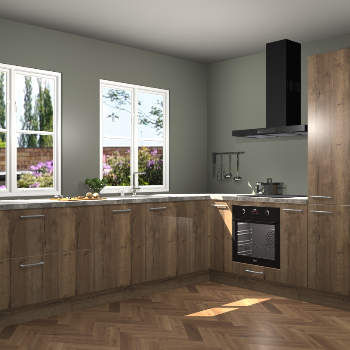 Chocolade Eiken keuken Konin 65575