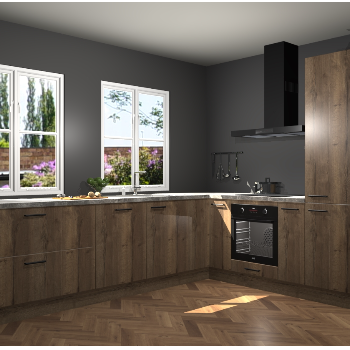 Chocolade Eiken keuken Konin 65578