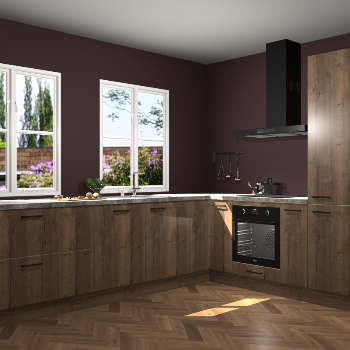 Chocolade Eiken keuken Konin 65579