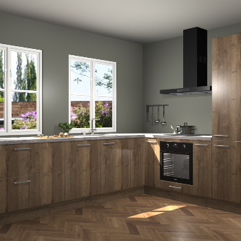 Chocolade Eiken keuken Konin 65581