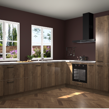 Chocolade Eiken keuken Konin 65586