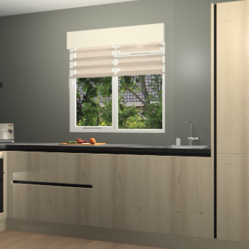 Vuren greeploze keuken Luzern 58680