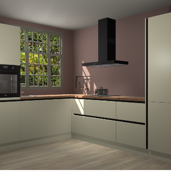 Magnolia greeploze keuken Radom 55497