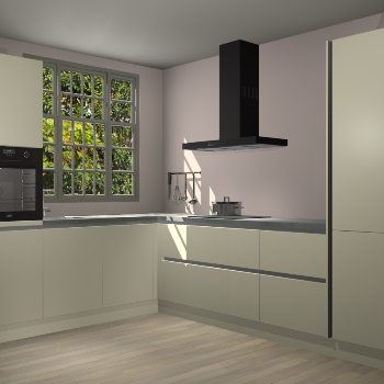 Magnolia greeploze keuken Radom 55559