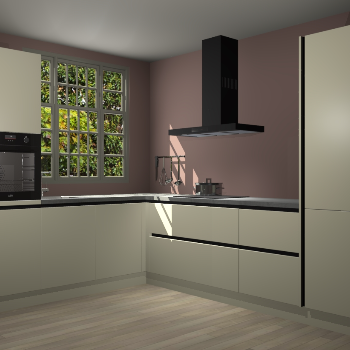 Magnolia greeploze keuken Radom 56152