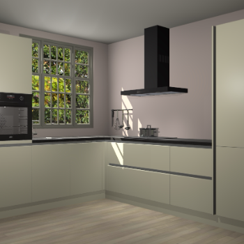 Magnolia greeploze keuken Radom 55560