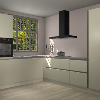 Magnolia greeploze keuken Radom 55562