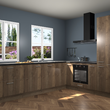 Chocolade Eiken keuken Konin 65589