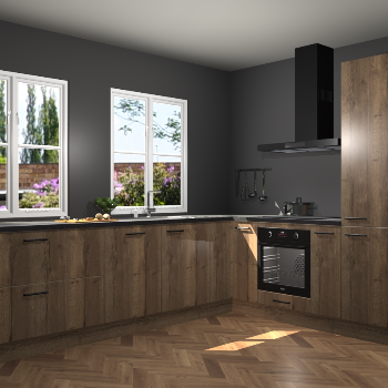 Chocolade Eiken keuken Konin 65591